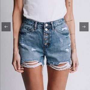 CLAD AND CLOTH ON THE FENCE SHORTS